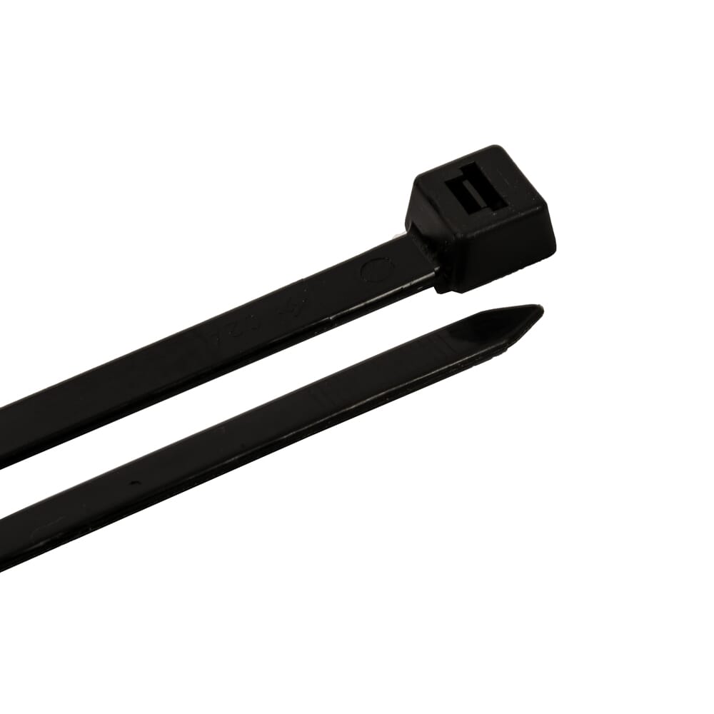 62090 Cable Ties, 48 in Black Extr